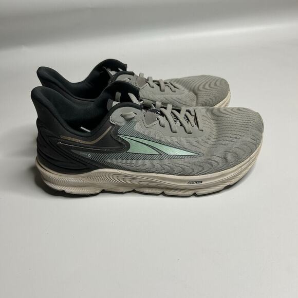 Altra Torin 6 Gray White Mint Green Walking Running Shoes US Women's 8.5 - Picture 5 of 9